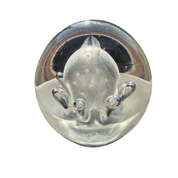 Lorenzo Glass Paper Weight Art Heirloom Collection Dynasty Gallery Collectors ar - Picture 9 of 16